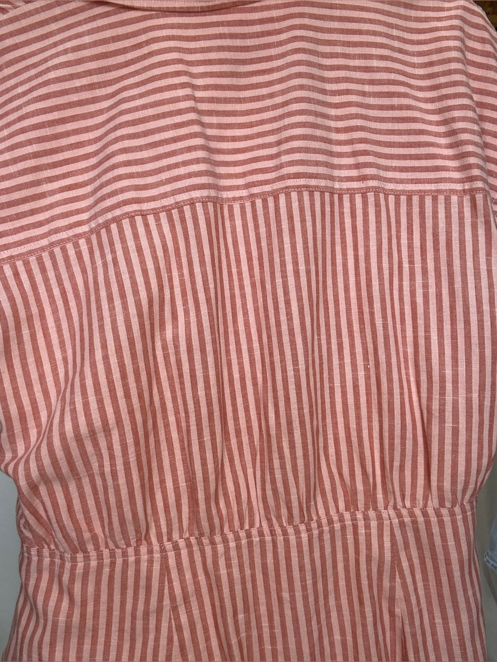 Universal Thread Candy Stripe faux wrap summer midi dress in size medium - Picture 5 of 6